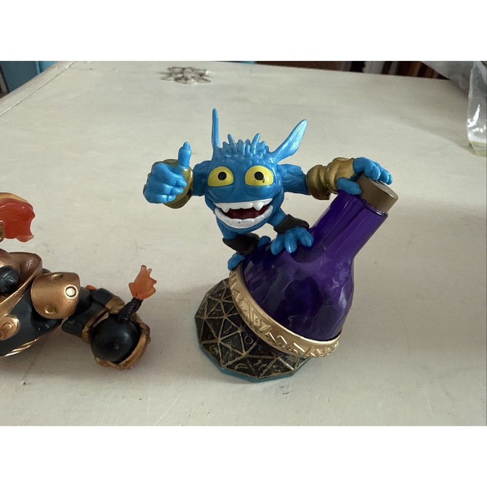 Skylanders Trap Team Super Gulp Pop Fizz Blast Zone Lot 2 - Picture 2 of 3